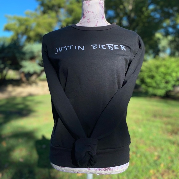 Justin Bieber what do you mean graphic crewneck sweatshirt - Picture 7 of 10